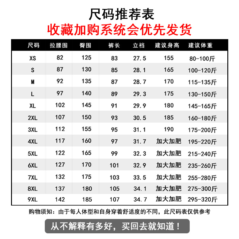 中国风九分裤男海浪花纹潮牌大码休闲薄款哈伦裤大码宽松夏季长裤-图3