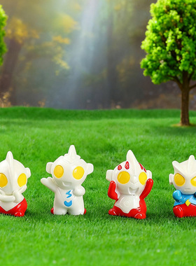 可爱怪兽公仔盲盒小摆件 树脂diy饰品配件车载桌面小摆件