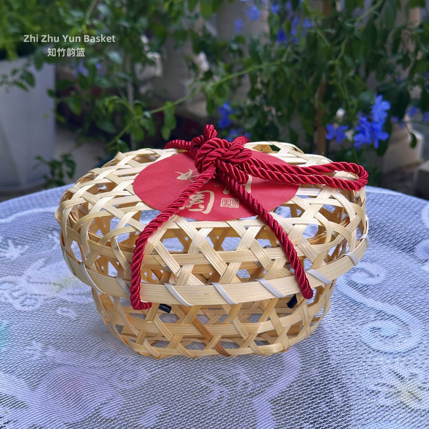 2026喜事小竹篮手工编织包装盒竹篮蛋黄酥年货食品礼品活动伴手礼,淘宝优惠券,粉丝福利购,淘宝优惠卷