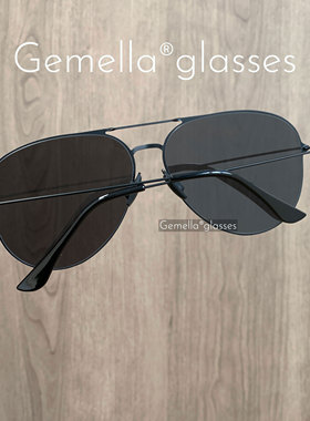 GEMELLA2026偏光墨镜男款开车专用飞行员框太阳眼镜钓鱼防紫外线