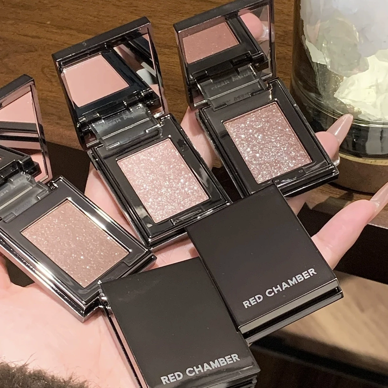 RC眼影多用粉水晶粉朱栈春树照恒单色眼影爆闪多用膏RED CHAMBER - 图3