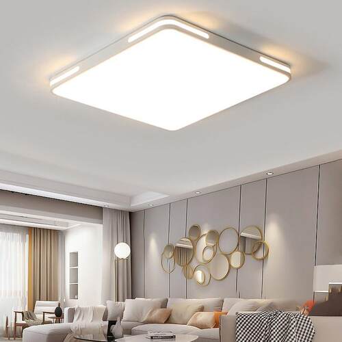 LED正方形卧室灯简约现代大气客厅灯主卧家用吸顶灯具2026年新款 - 图0