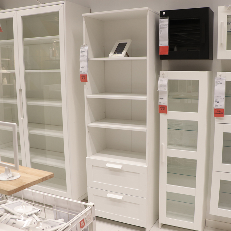 宜家国内代购百灵书架书柜展示柜置物架储物架书房陈列架书房收纳 - 图1