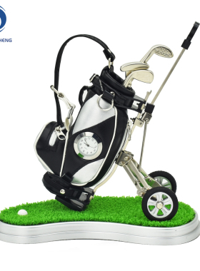 简约现代家居装饰品创意高尔夫礼品摆件家用客厅办公室开 业小摆