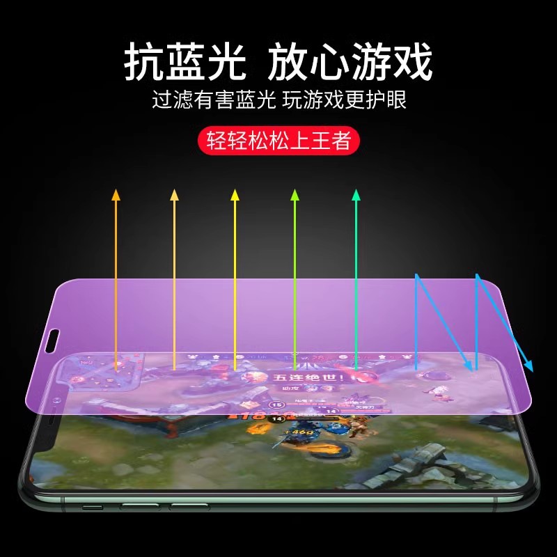 适用魅族17钢化膜手机屏幕MEIZU17Pro防偷窥全屏防摔保护防蓝光护眼高清防爆玻璃贴膜 - 图2