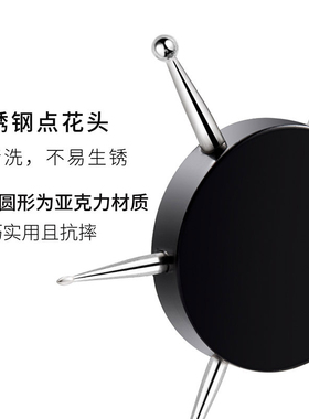 多功能美甲圆形点钻笔六合一勾线