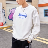 Li Ning, весенняя толстовка подходит для мужчин и женщин, классический модный лонгслив, спортивный костюм для влюбленных, тренд сезона, круглый воротник