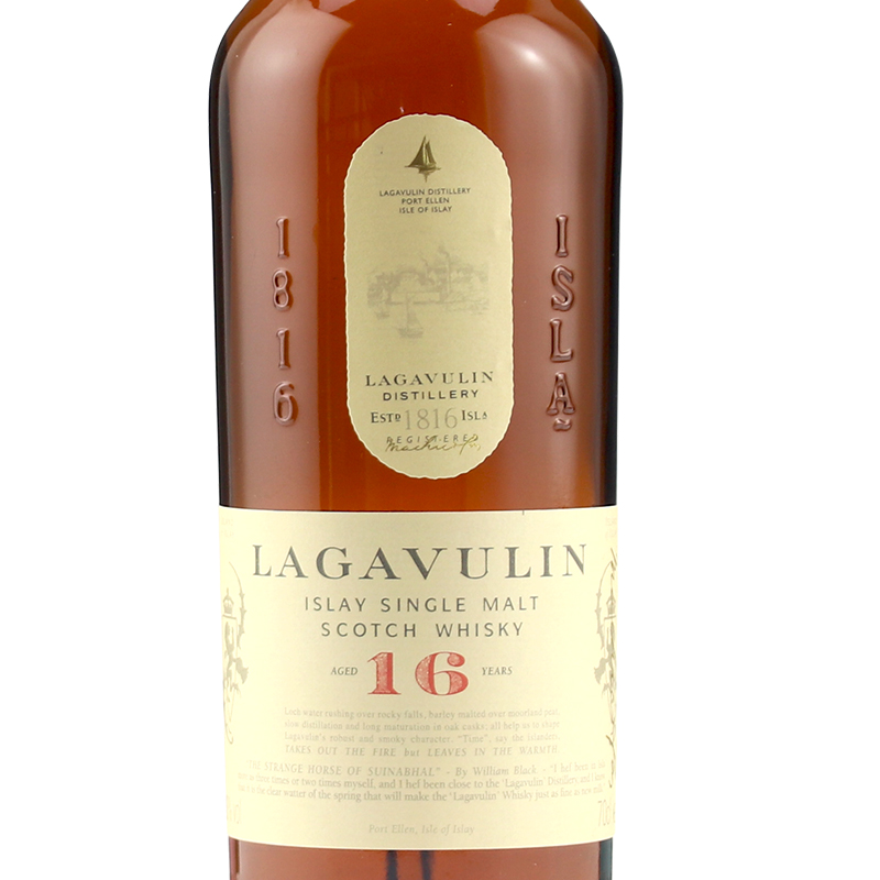 行货Lagavulin乐加维林16年单一麦芽苏格兰威士忌艾莱岛拉加维林-图0