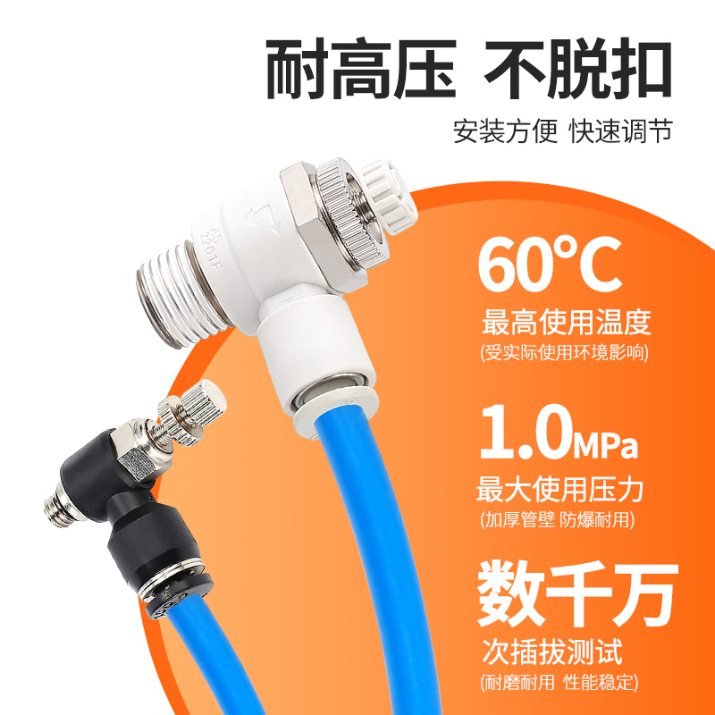 星辰气动气管接头AS单向节流阀6/8/10/JSC4-M5/01/02/03/SL可调速,淘宝优惠券,粉丝福利购,淘宝优惠卷