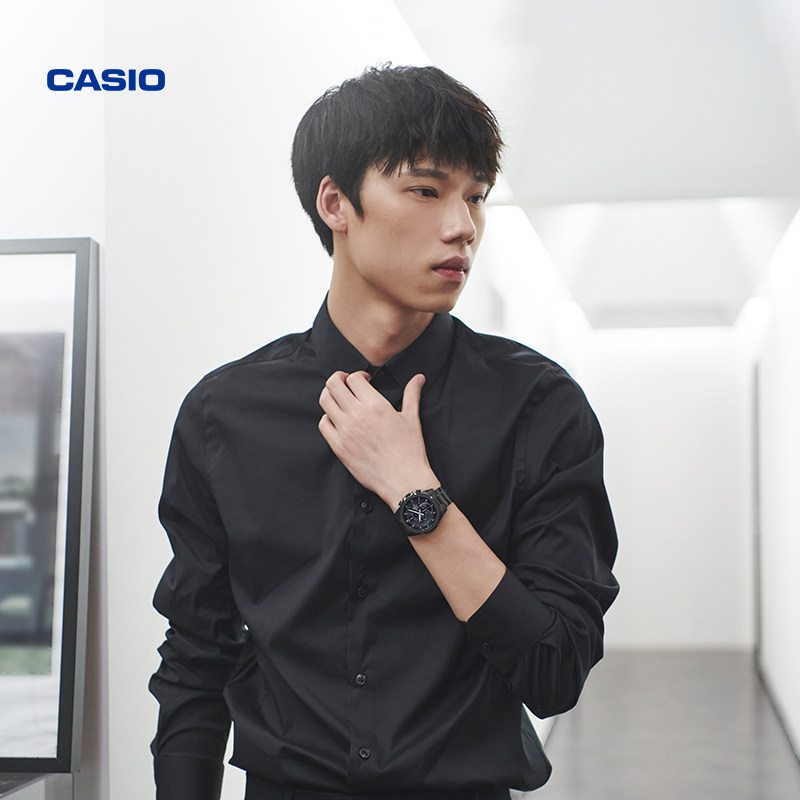 casio旗舰店efr-s567yd防水男手表 casio日韩腕表