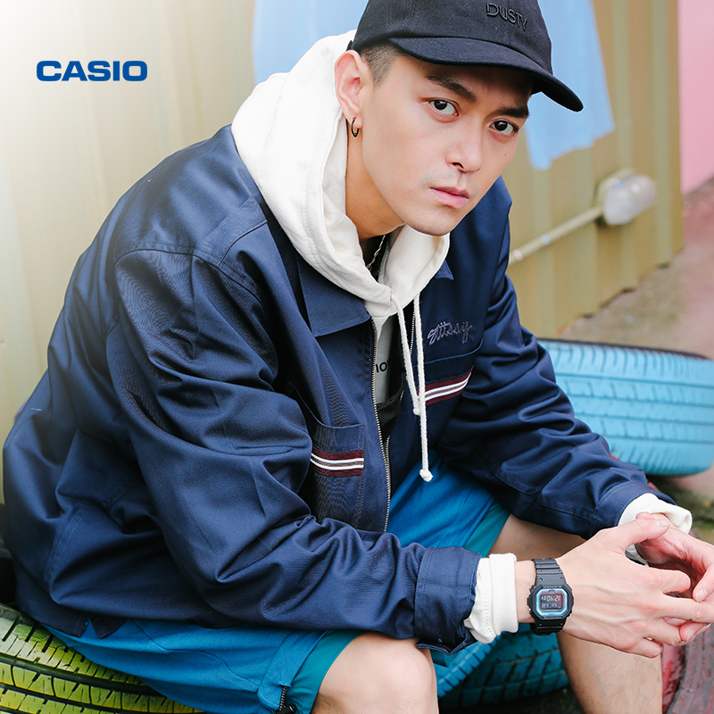 casio旗舰店gw-b5600太阳能男手表 casio日韩腕表