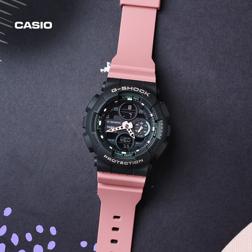 casio旗舰店GMA-S140潮流运动防水高中学生女士手表卡西欧G-SHOCK - 图1