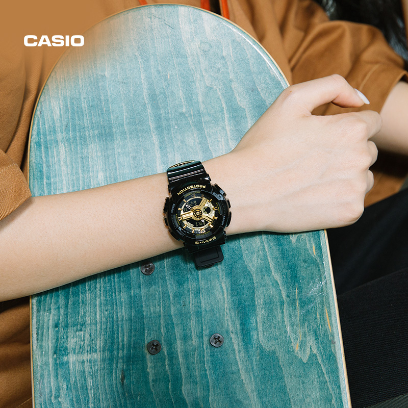 casio旗舰店ba-110街头人气女手表 casio日韩腕表