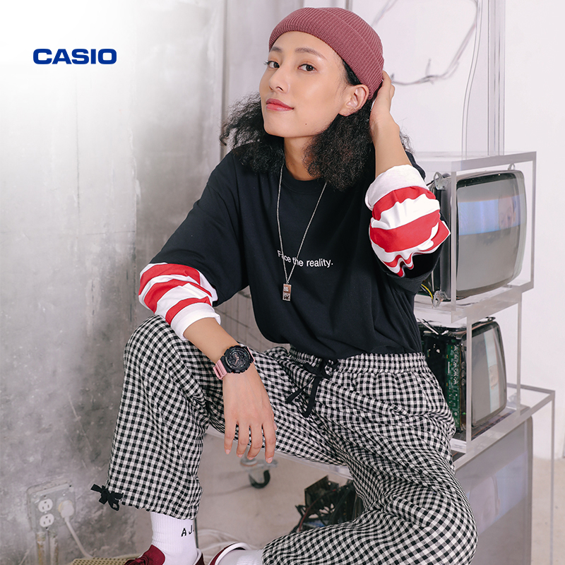 casio旗舰店gma-s140学生潮流手表 casio日韩腕表