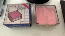 MEMO TRAY LABEL BOX