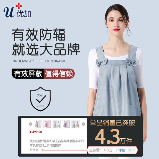 Yujia radiation-proof clothing maternity clothes silver fiber