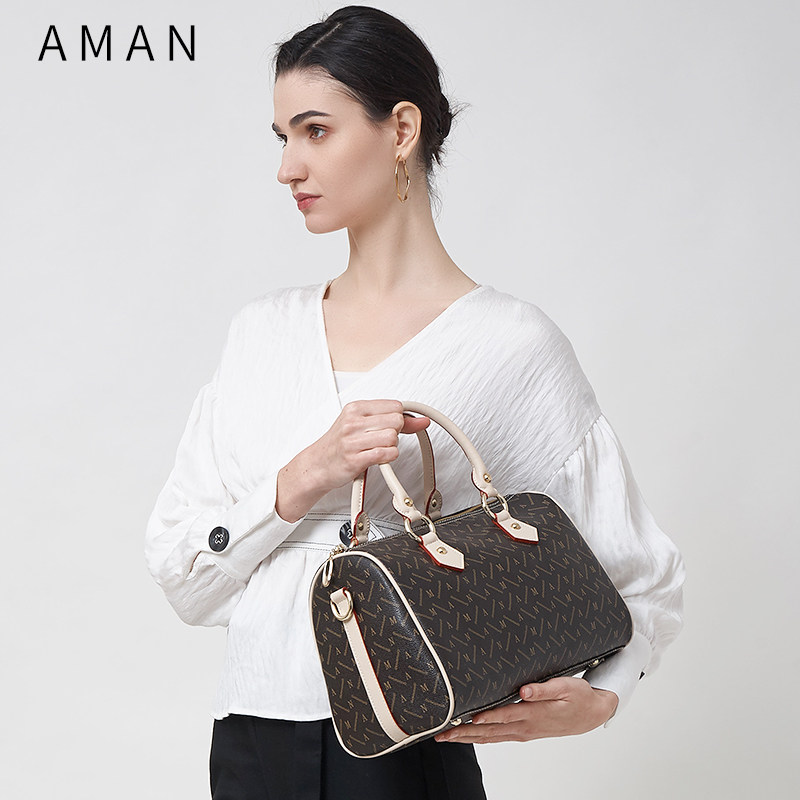 aman女大容量2020新款短途旅行包袋 aman女士包袋