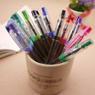DONG-A韩国东亚0.3mm彩色中性笔 针管水笔24色学生用手账彩色水笔