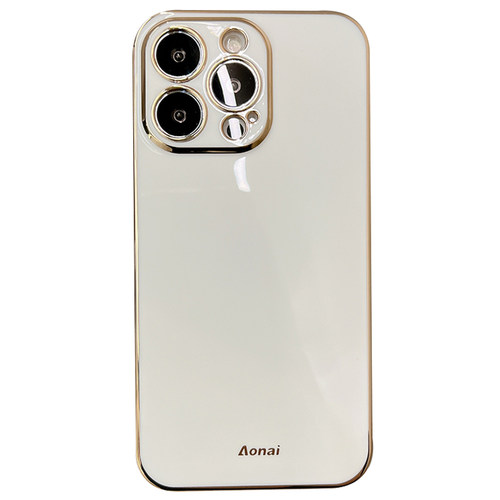 超薄纯色电镀软壳苹果16/15pro适用iphone14pro手机壳13ProMax硅胶防摔12新款全包11简约高级感保护套男女款 - 图3