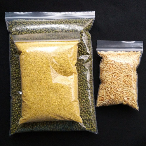 自封袋9号夹链自封袋 透明密封袋 食品包装袋加厚20X28cm 红苹牌 - 图2