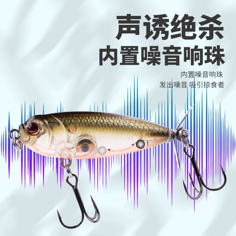 国王路亚水面系拖拉机螺旋桨浮水铅笔路亚饵远投翘嘴鲈鱼鳜鱼假饵,淘宝优惠券,粉丝福利购,淘宝优惠卷