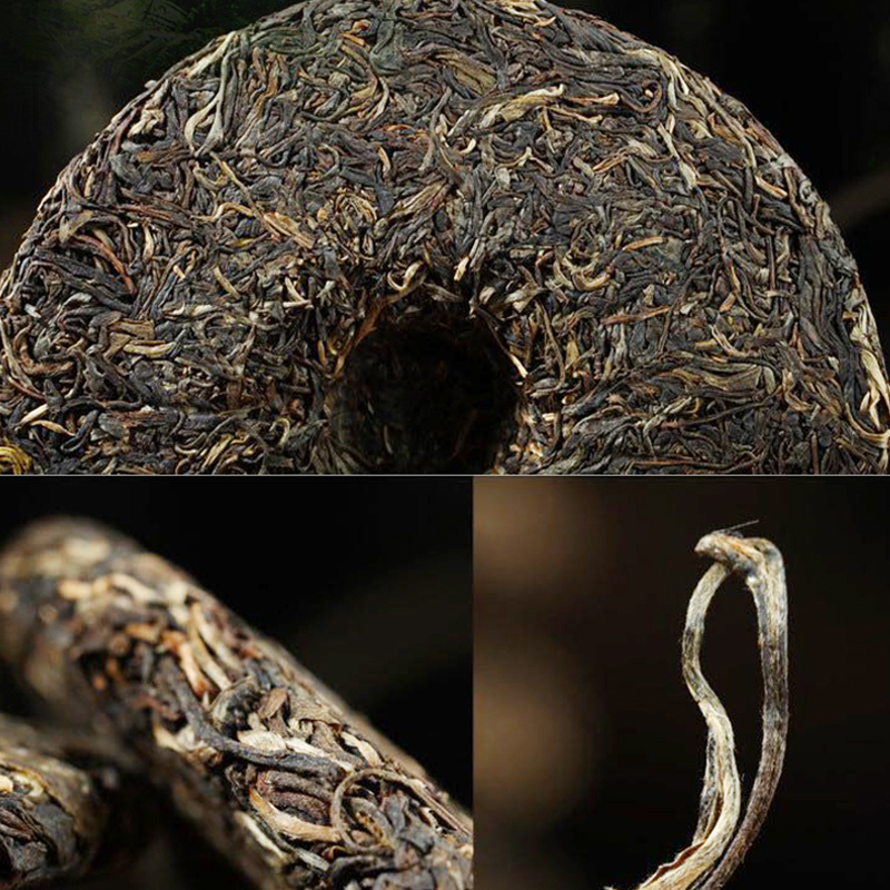 2020年勐海孔雀普洱茶生茶饼礼盒装云南特产3000g生普茶收藏送礼 - 图2