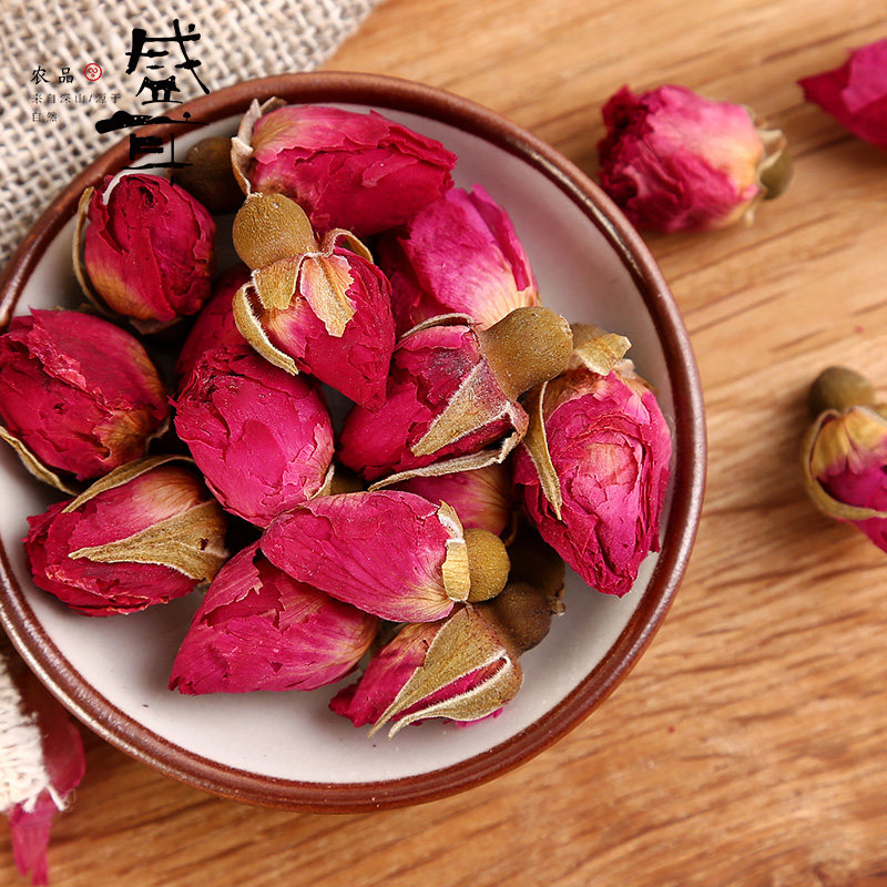 盛耳干玫瑰玫瑰花草茶罐装菊花茶 盛耳代用/花草茶
