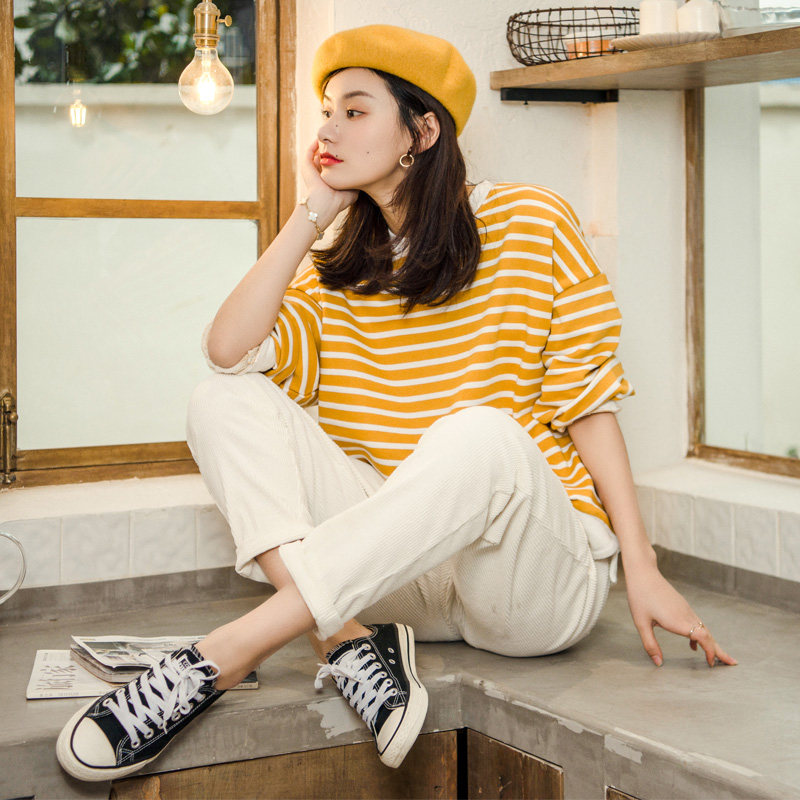 春秋外穿托腹休闲哈伦九分孕妇裤子 霓裳母婴孕妇直筒裤