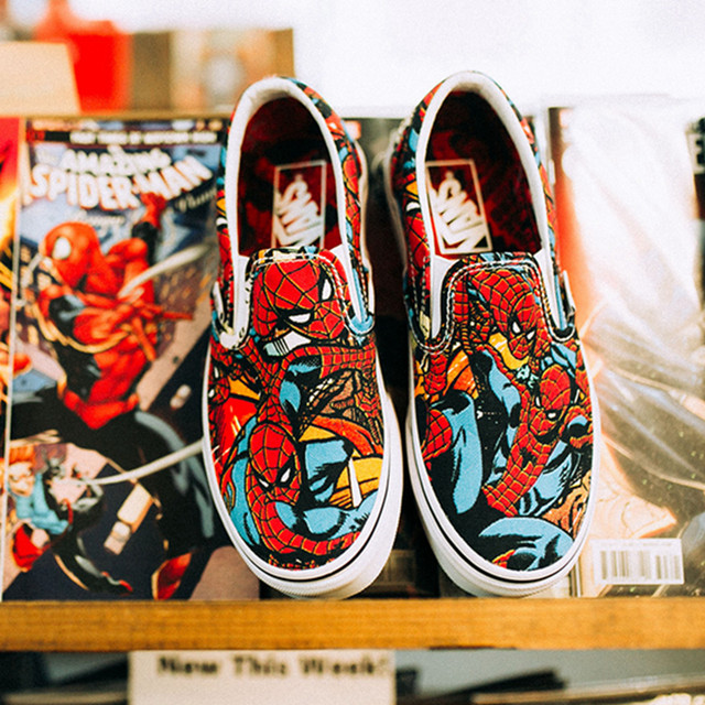 spider man vans shoes for adults