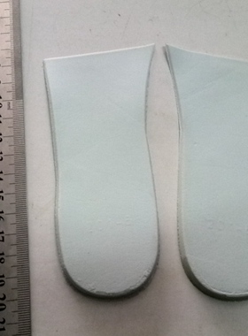 冰盛鞋材 厂家直销 鞋垫 乳胶垫 垫心海绵 201-6# 填芯 腰垫 脚腰