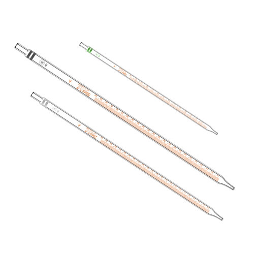 天玻玻璃移液管刻度吸管分度吸量管A级0.1 0.2 0.5 10 15 25 50ml-图0