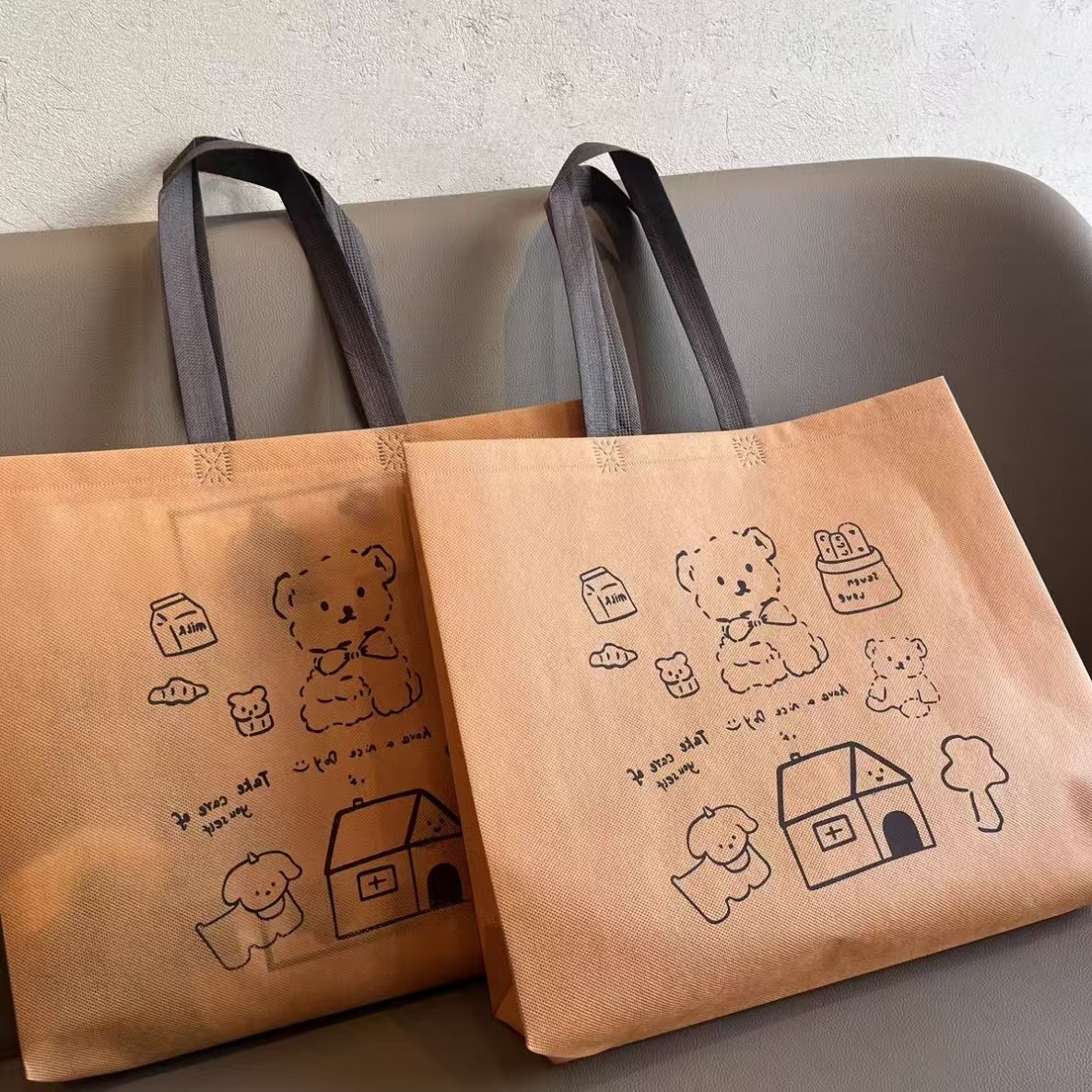 服装店手提袋子无纺布袋可定制印刷logo订做童装环保女装美容院袋,淘宝优惠券,粉丝福利购,淘宝优惠卷