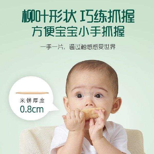 英氏（Engnice）宝宝零食米饼蔬菜味尝鲜装婴幼儿磨牙饼果肉条 - 图1