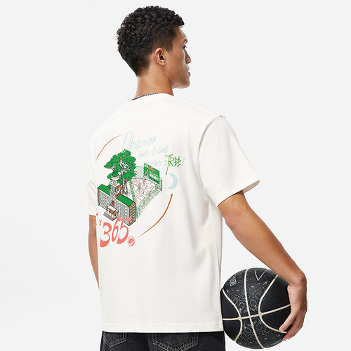 李宁2026夏秋季新款男运动休闲反伍纯棉圆领t恤短袖文化衫AHST511 - 图3