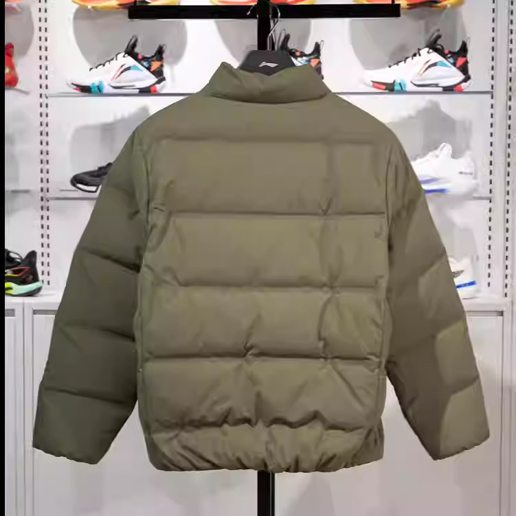 李宁羽绒服男外套25季新款无帽保暖防泼水宽松短款鸭绒服AYMU637,淘宝优惠券,粉丝福利购,淘宝优惠卷