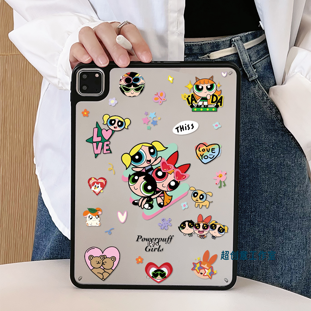 超创意适用9代无盖ipad11保护壳10代10.9酷女生10.2寸亚克力air45mini76硬后壳13寸pro11/12.9磁吸2018款9.7 - 图0