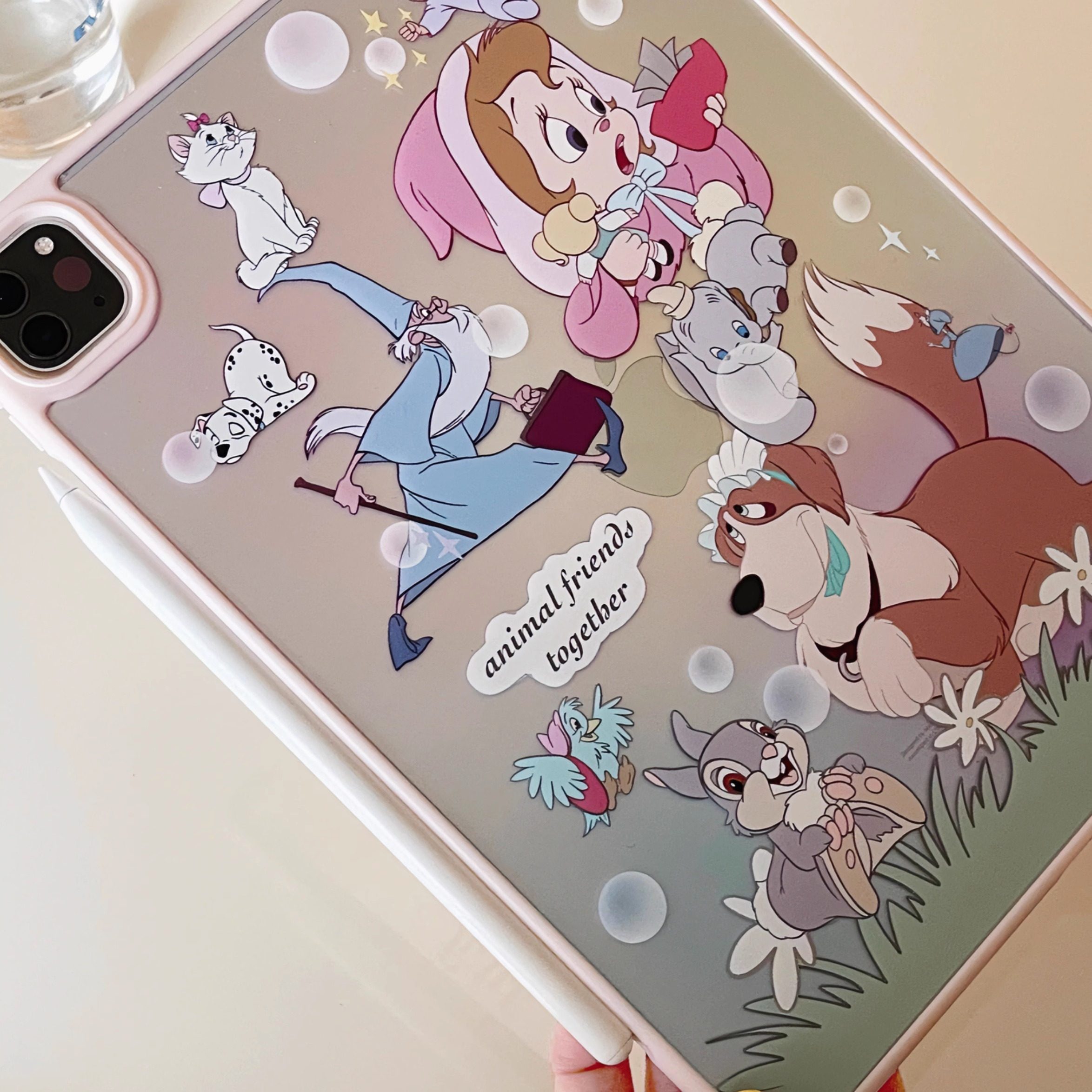 卡通超创意适用无盖ipad11保护壳10代亚克力air45全包mini67磁吸笔槽10.2寸平板13寸pro11/12.9透明9.7可爱,淘宝优惠券,粉丝福利购,淘宝优惠卷