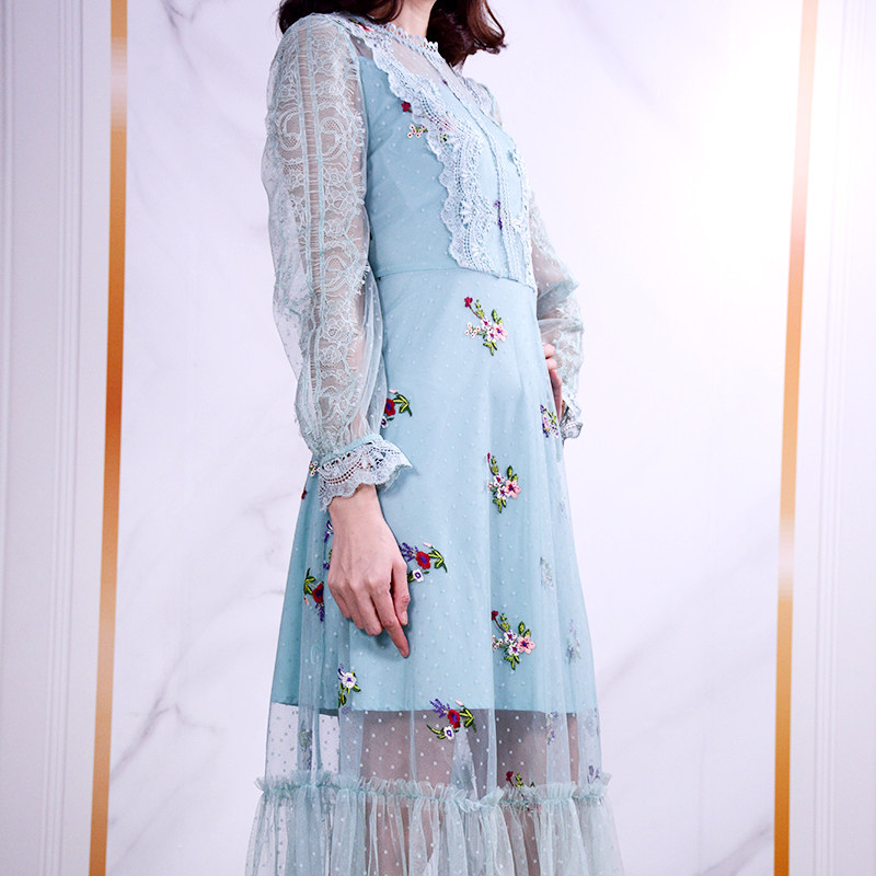 千细change she2020春季新款连衣裙 changeshe连衣裙