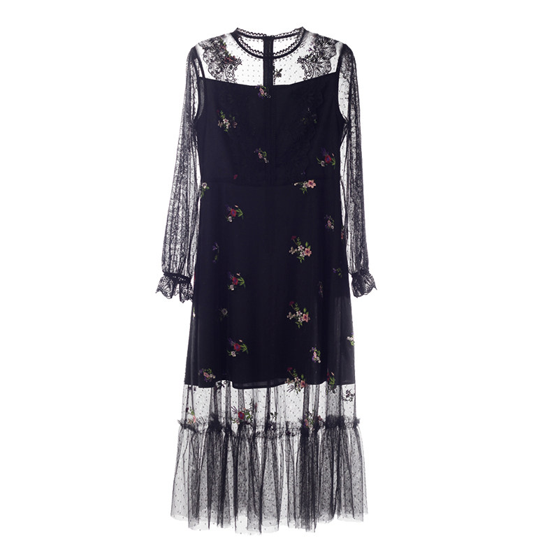 千细change she2020春季新款连衣裙 changeshe连衣裙