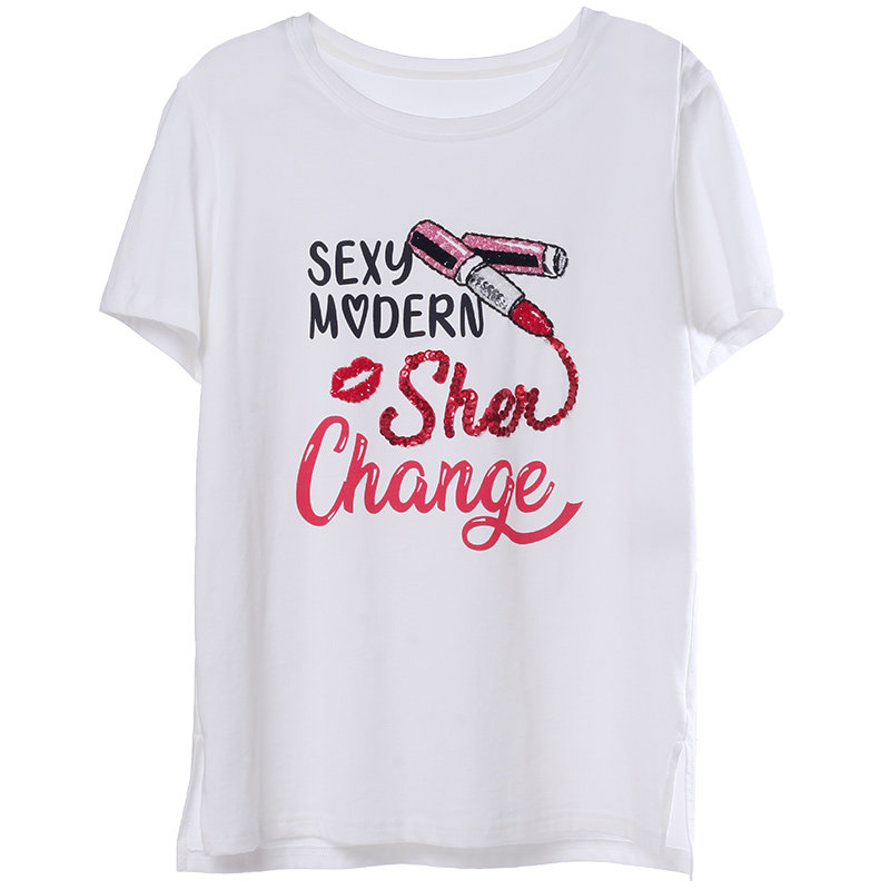 千细change she2020夏季新款t恤 changesheT恤