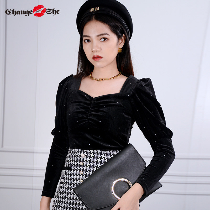  changeshe毛针织衫