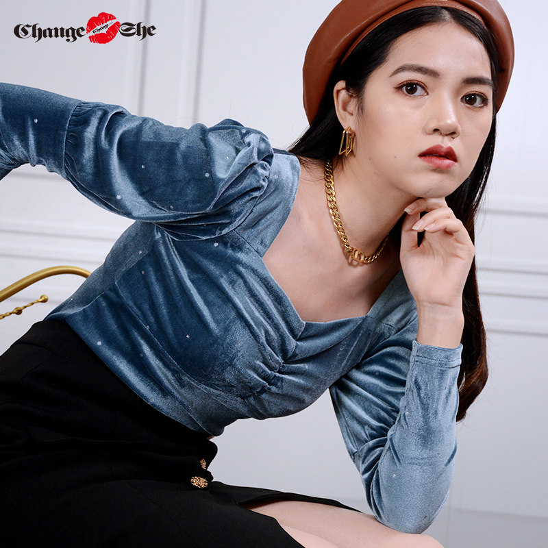  changeshe毛针织衫