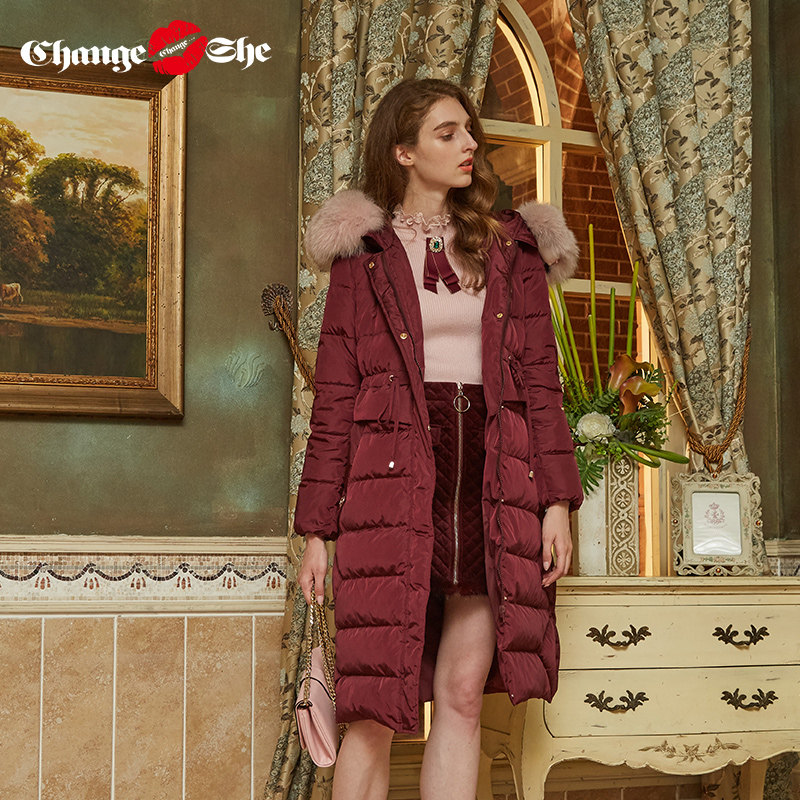 change she千细2020春季新款a字裙 changeshe半身裙