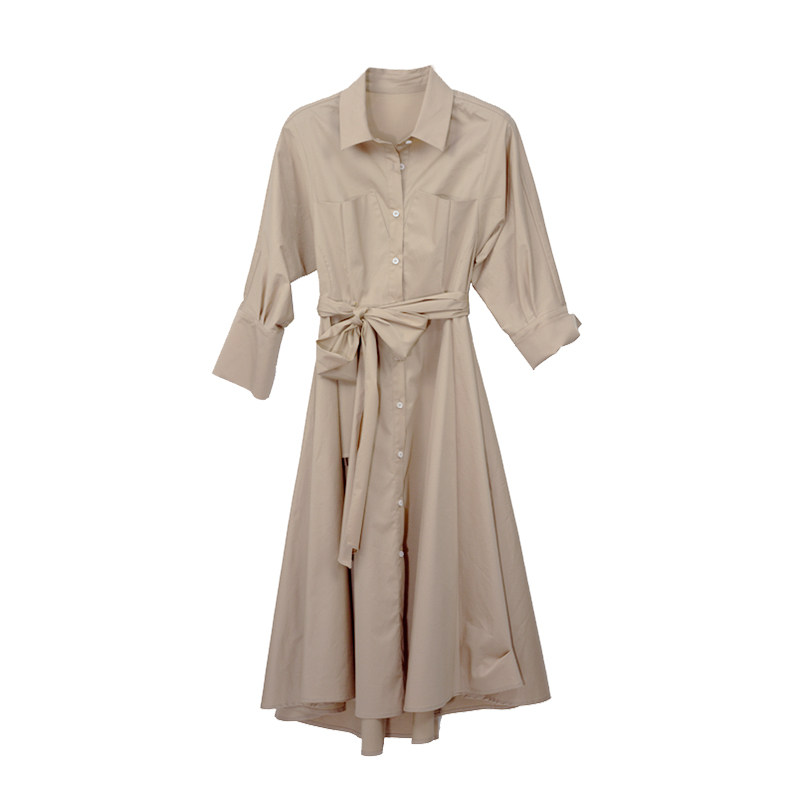 千细change she2020新款百搭连衣裙 changeshe连衣裙