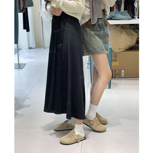 【现货伴价78】三喜勃肯鞋女秋足弓支撑厚底钓鱼真皮博肯半拖鞋男 - 图0