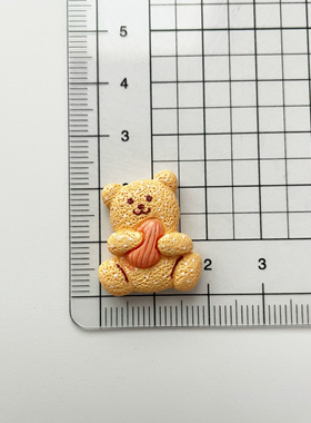 食玩动物树脂饼干面包DIY玩具