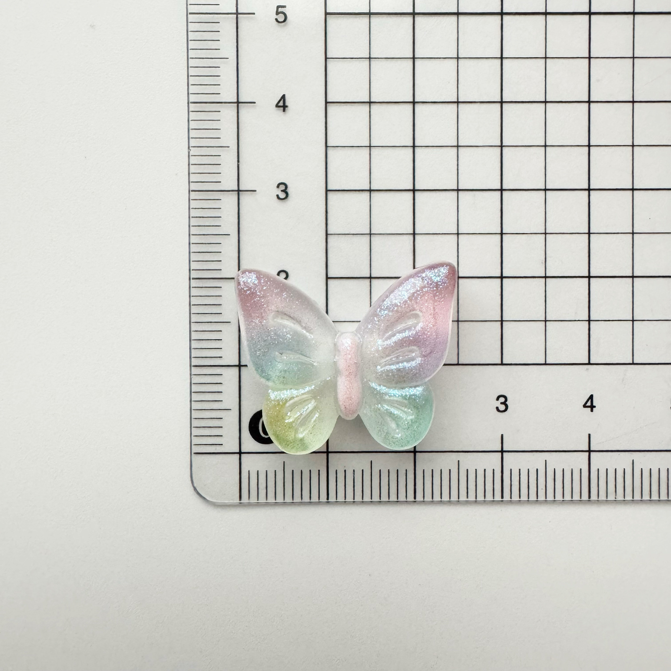 透色珠光细闪甜筒蝴蝶彩虹糖果diy迷你配件卡通树脂手工发夹贴片,淘宝优惠券,粉丝福利购,淘宝优惠卷