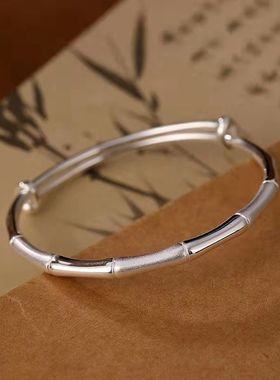 其他民族风女纯银新款情侣手镯