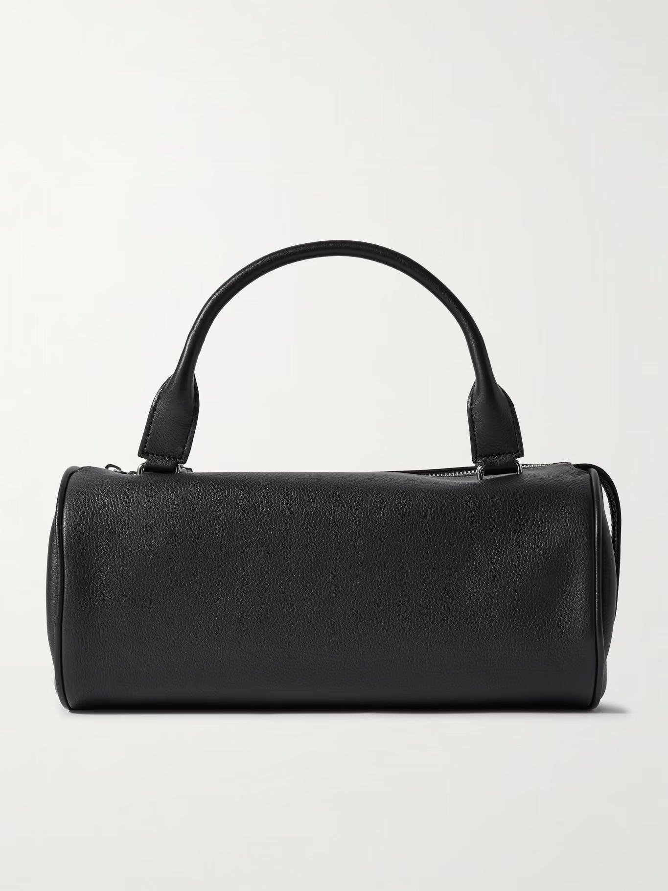 极简row风纯进口胎牛皮里外全皮手提小水桶超轻软糯有型 - 图0