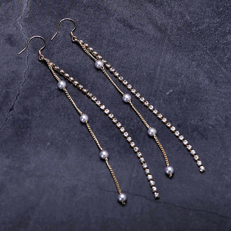 简约气质长款流苏耳环女潮个性百搭显脸瘦网红耳坠纯银耳钩防过敏,淘宝优惠券,粉丝福利购,淘宝优惠卷